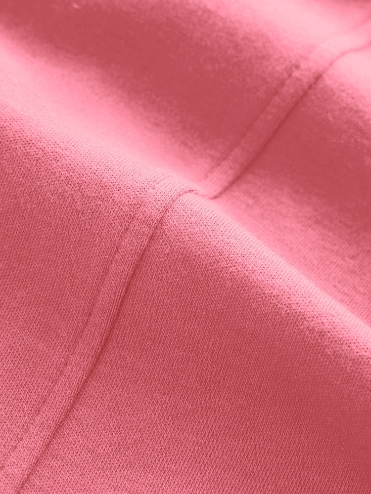 Rosa - Interlock Long Sleeve Crew Neck T-Shirt - Imagem 8 de 8