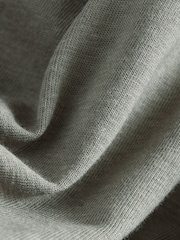 Olive Green Cotton Blend Sleeveless Drape Top - Image 7 of 8