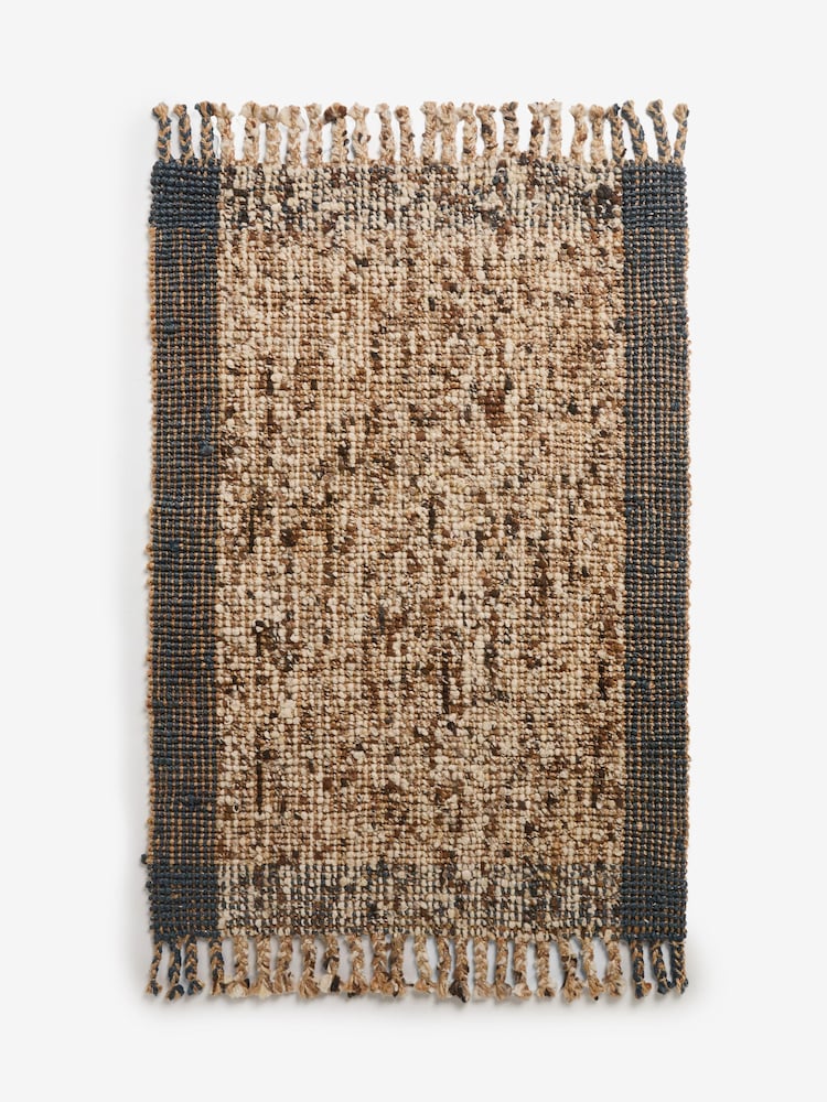 French Connection Natural Tweed Speckle Jute Rug - Image 1 of 1 French Connection Natural Tweed Speckle Jute Rug - Image 1 of 1