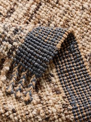 French Connection Natural Tweed Speckle Jute Rug - Image 4 of 5