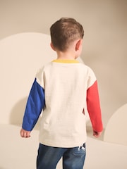 Multi Bright Hotchpotch Tractor Long Sleeve Appliqué T-Shirt (3mths-7yrs) - Image 3 of 8