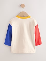 Multi Bright Hotchpotch Tractor Long Sleeve Appliqué T-Shirt (3mths-7yrs) - Image 6 of 8