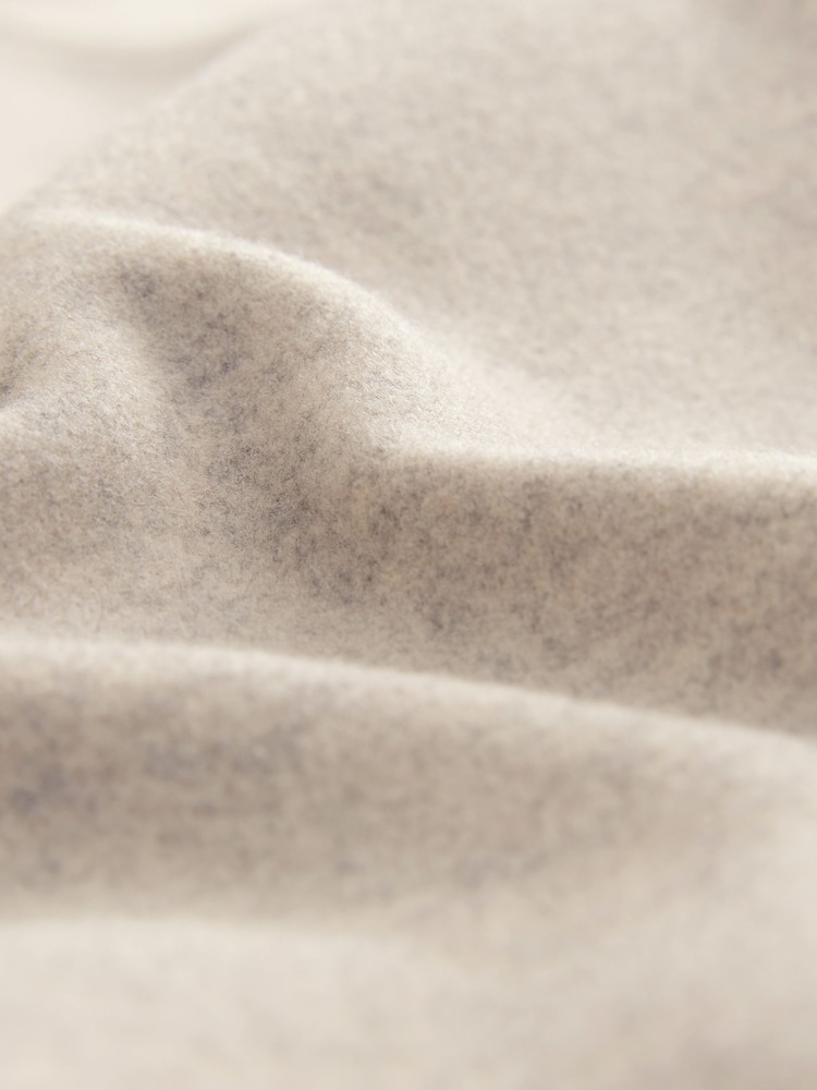 Cream Long Maxi Coat - Image 9 of 9