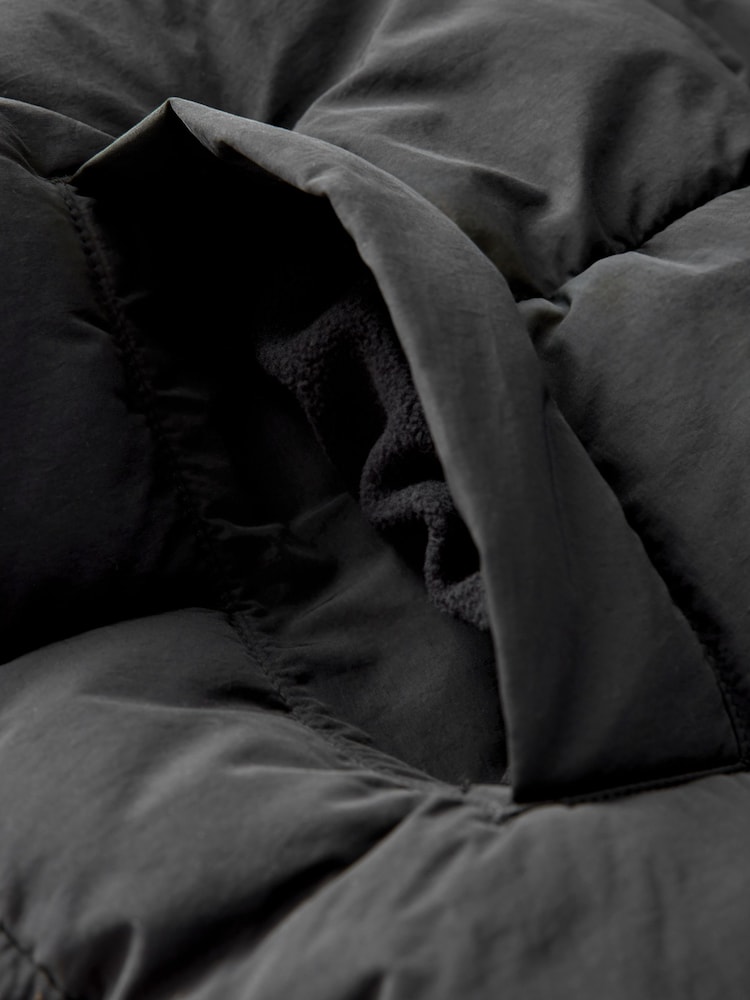 Negro - Abrigo acolchado e impermeable - Imagen 2 de 10