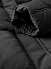 Negro - Abrigo acolchado e impermeable - Imagen 3 de 10