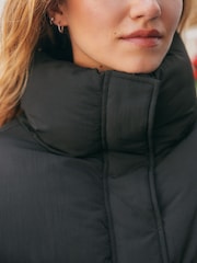 Negro - Abrigo acolchado e impermeable - Imagen 9 de 10