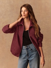 Rojo - Coatigan Bomber Jacket - Imagen 3 de 9