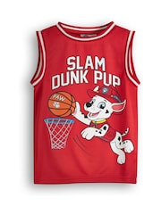 Rojo - Vanilla Underground Paw Patrol Kids Marshall 2 Piece Basketball Set - Imagen 2 de 6