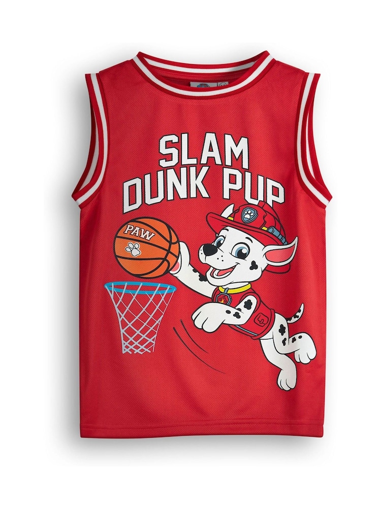Rojo - Vanilla Underground Paw Patrol Kids Marshall 2 Piece Basketball Set - Imagen 2 de 6