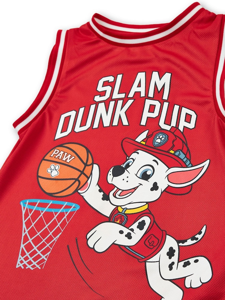 Rojo - Vanilla Underground Paw Patrol Kids Marshall 2 Piece Basketball Set - Imagen 6 de 6