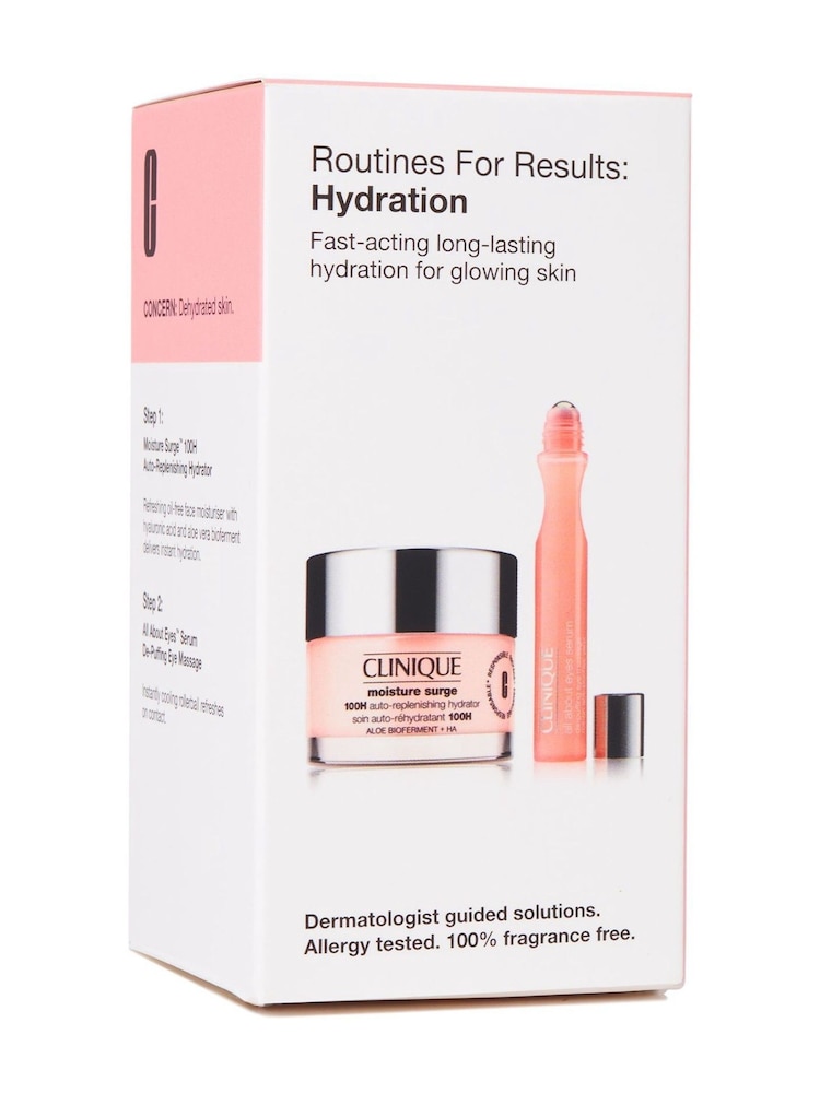 Clinique Routines For Results Hydration Skincare Set (Worth £61) - Image 1 of 3