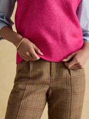 Joules Holly Fushsia Pink Knitted Vest - Image 7 of 8