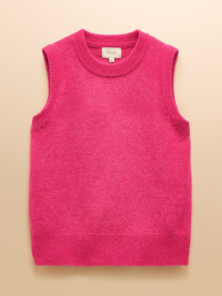 Rosa fucsia - Camiseta de punto sin mangas Holly de Joules - Imagen 8 de 8 Rosa fucsia - Camiseta de punto sin mangas Holly de Joules - Imagen 8 de 8
