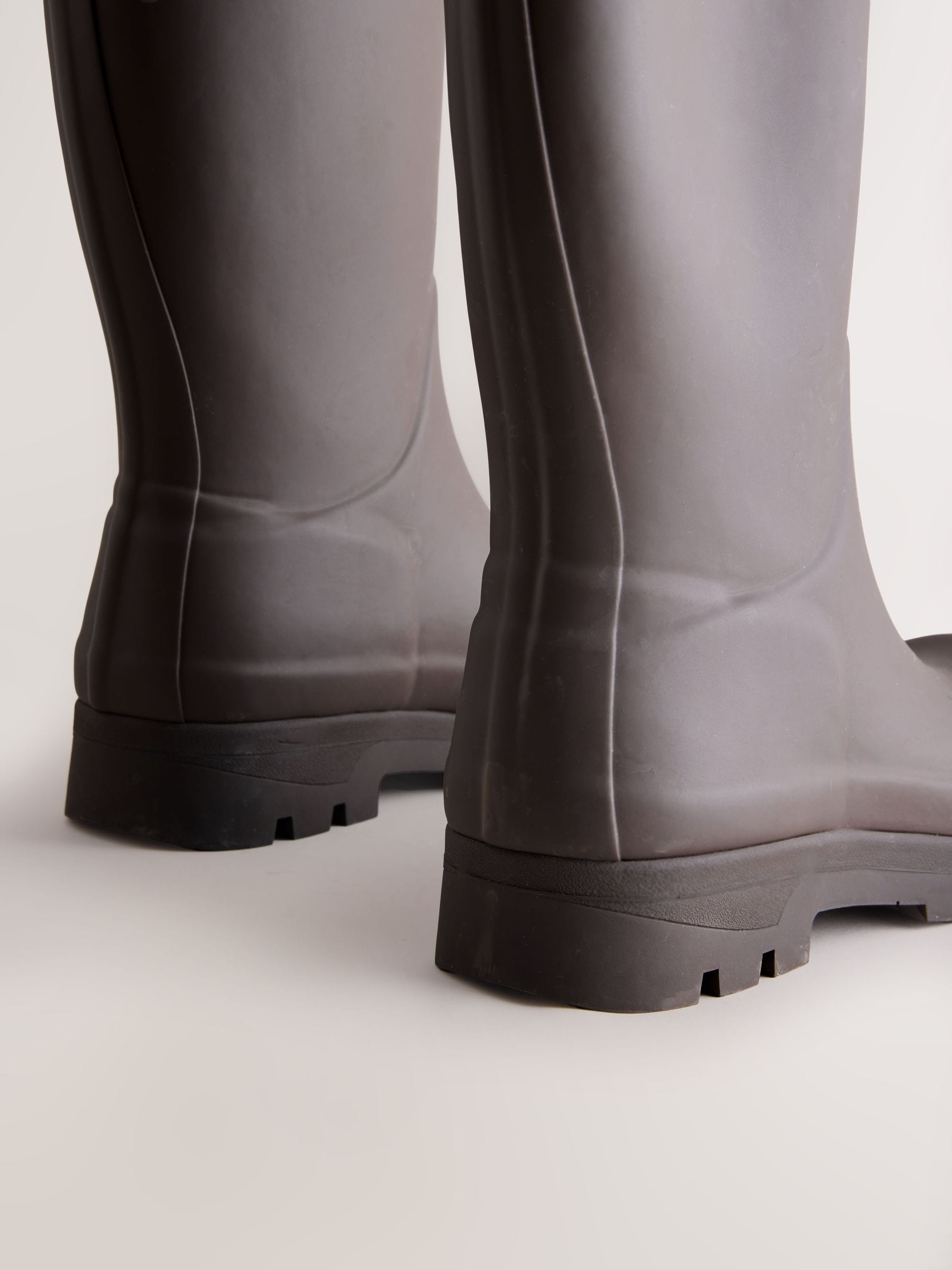 Buy Chocolate Brown Knee High Wellies from Next USA