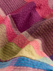 Pink Textured Check Barrel Trousers - Image 7 of 8