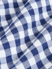 Blue Pull On Gingham Shorts - Image 6 of 6