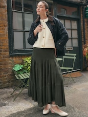 Ecru Boucle Knitted Gilet With Wool - Image 2 of 7