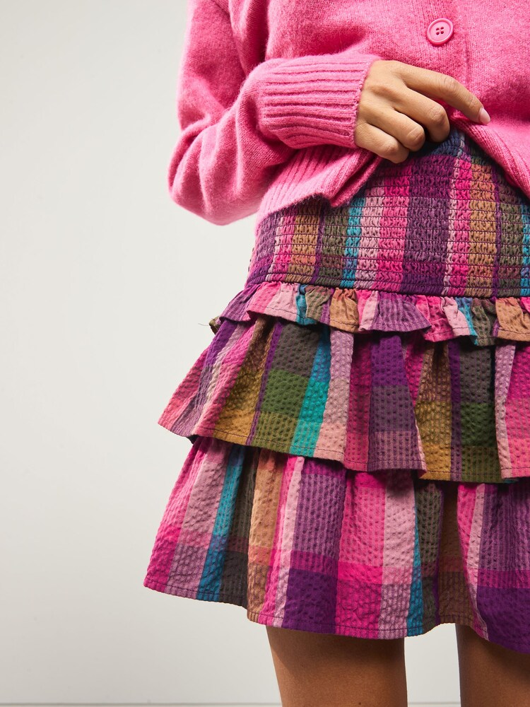 Pink Check Rara Mini Skirt - Image 5 of 5