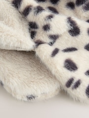 Leopard Faux Fur Earred Baby Trapper Hat (0mths-2yrs) - Image 5 of 5