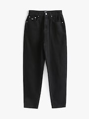 Tommy Hilfiger Black Mom Tapered Leg Jeans - Image 5 of 5