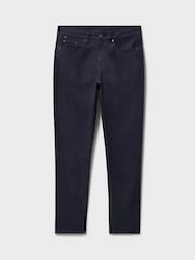 Crew Clothing Company Blue 5 Pocket Overdyed Denim Jeans - Image 5 of 5