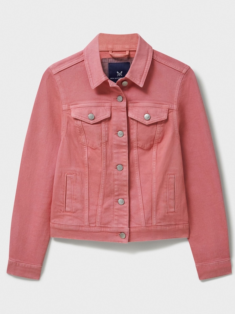 Rosa - Chaqueta de denim estilo western de Crew Clothing - Imagen 5 de 5 Rosa - Chaqueta de denim estilo western de Crew Clothing - Imagen 5 de 5