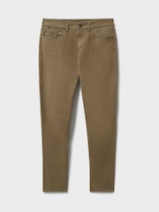 Crew Clothing Company Natural 5 Pocket Overdyed Denim Jeans - Image 5 of 5
