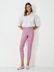 Crew Clothing Company Pink Cropped Jeans - Image 1 of 5