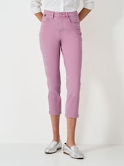 Crew Clothing Company Pink Cropped Jeans - Image 3 of 5