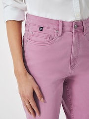 Crew Clothing Company Pink Cropped Jeans - Image 4 of 5