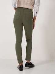 Crew Clothing Company Green Garment Dyed Jeans - Image 2 of 5