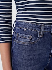 Crew Clothing Company Blue Cropped Jeans - Image 4 of 5