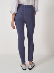 Crew Clothing Company Blue Garment Dyed Jeans - Image 2 of 5