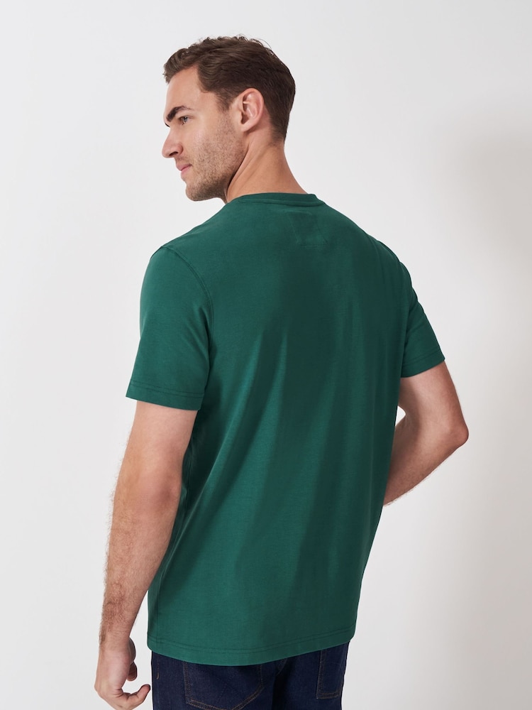 Crew Clothing Company Classic 100% Cotton T-Shirt - Bild 2 von 5