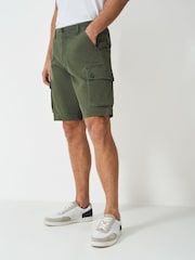 Crew Clothing Company Formby Stretch Cargo Shorts - Изображение 3 из 5