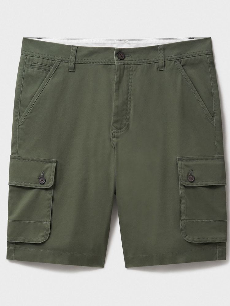 Crew Clothing Company Formby Stretch Cargo Shorts - Изображение 5 из 5