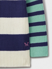 Crew Clothing Company Cream Stripe Mixed Breton Stripe Jumper - Image 3 of 3