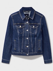 Crew Clothing Blue Denim Western Jacket - Image 5 of 5