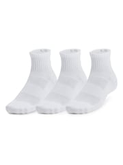 Under Armour White Off Unisex UA TC 3pk Qtr - Image 1 of 3