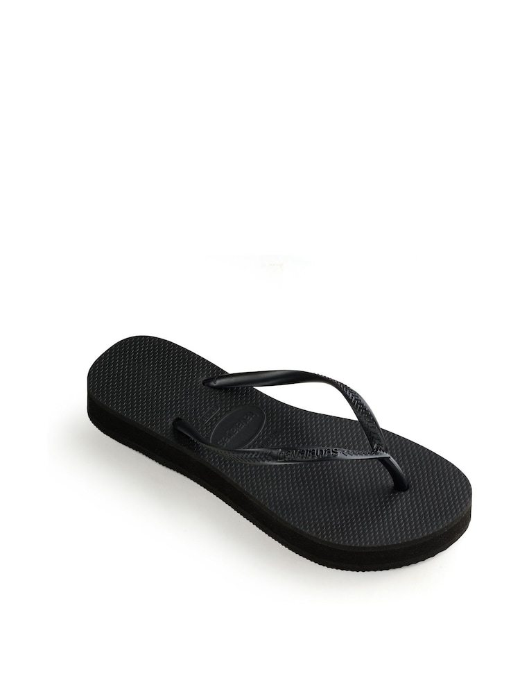 Havaianas Slim Flatform Black Sandals - Imagen 2 de 9 Havaianas Slim Flatform Black Sandals - Imagen 2 de 9