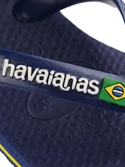 Havaianas Baby Blue Brasil Logo Sandals - Imagen 5 de 7