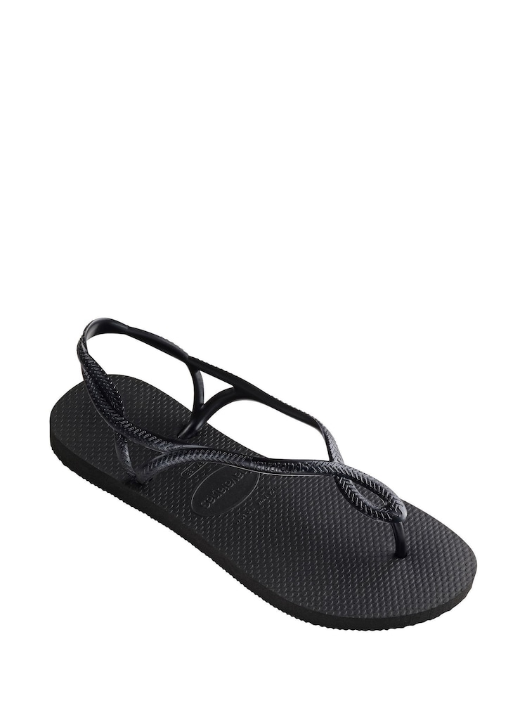Havaianas Flip Flops Havaianas Luna Noir Luna Black Havaianas Iconic Brazilian Flip-Flops For Beach Lifestyle