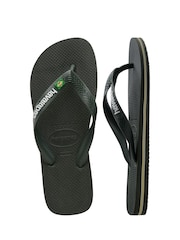Havaianas Green Brasil Logo Sandals - Image 5 of 7