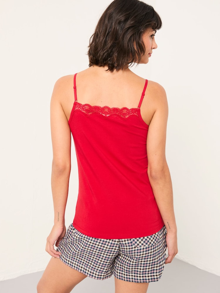 FatFace Red Lace Vest - Image 2 of 5