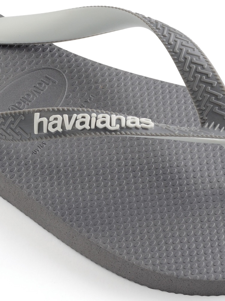 Havaianas Mens Grey Top Mix Sandals - Image 5 of 6