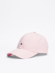 Tommy Hilfiger Pink Small Flag 100%  Cotton Cap - Image 1 of 7
