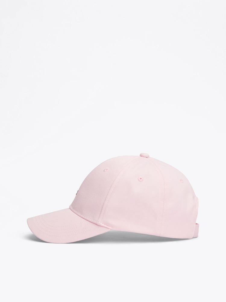 Tommy Hilfiger Pink Small Flag 100%  Cotton Cap - Image 2 of 7