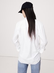 Banana Republic White The Everyday Linen Shirt - Image 2 of 4