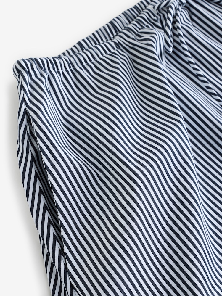 Blauw gestreept - Banana Republic Poplin Maxi Skirt - Image 4 of 6