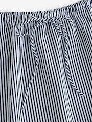 Raya azul - Falda larga de popelina de Banana Republic - Imagen 5 de 6